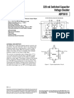 320 Ma Switched Capacitor Voltage Doubler: V 8C To +858C