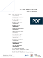 Mineduc-Cz3-2020-05355-M, Documentos para El Inicio Del Año