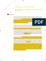 Metodologia para La Formulacion de Planes Parciales PDF