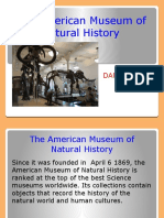 The American Museum of Natural History: Daniel Silva