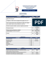 Hoja de Tareas 1ro. de Secundaria