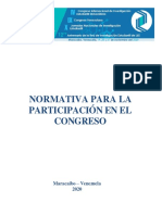 Normas Congreso REDIELUZ 2020