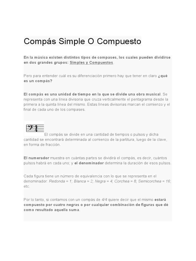 Compás PDF | PDF