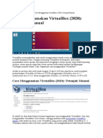 Install Dan Setting Oracle Virtual Box