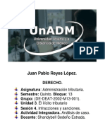 Juan Pablo Reyes López.: Derecho