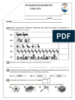 AVALIAÇÃO DIAGNÓSTICA MATEMÁTICA