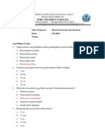 Soal Ujian Tengah Semester BKP PDF