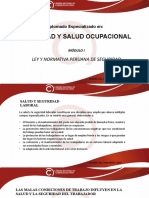 SSO-Módulo I Ley y Normativa Peruana de Seguridad