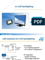 LED Solutions For LCD Backlighting