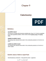 CH 9 Calorimetry