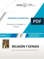 Nociones Religión y Estado - UCSS - Regular - 2020