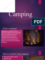 Camping: By: John Floyd Mangadap