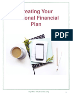 Personal Financial Plan Template