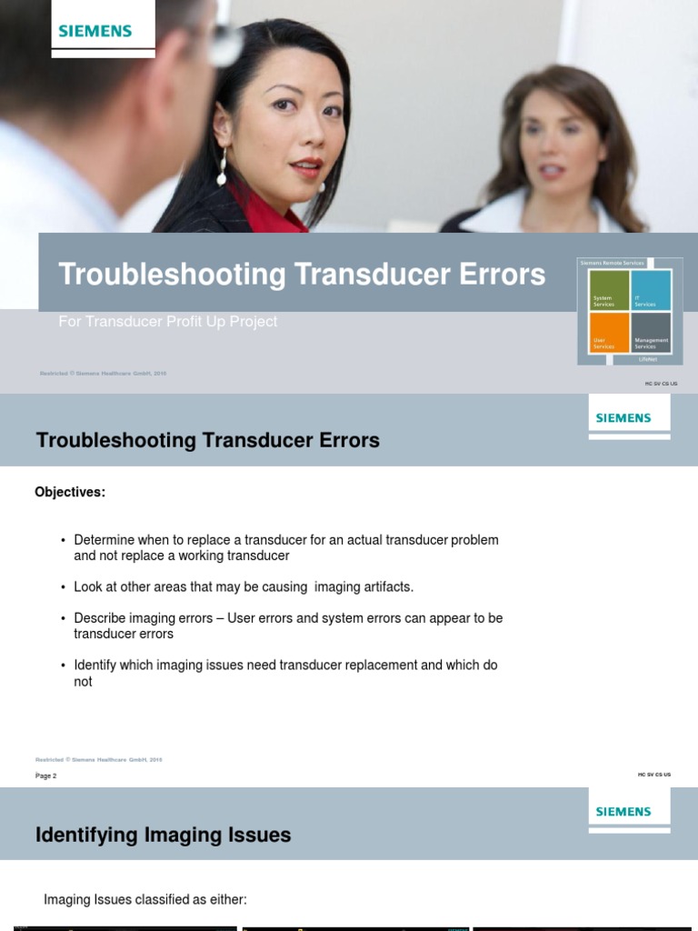 Troubleshooting Transducer Errors 2016 | PDF | Information And ...