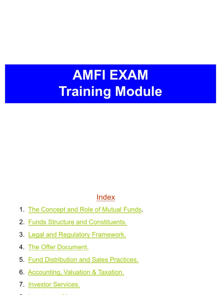AMFI | PDF