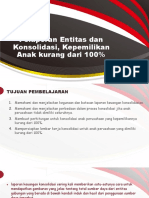 Pemilikan Kurang Dari 100%