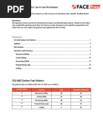 TCS NQT 24th Oct 1 PM To 4 PM Slot Analysis PDF