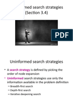 Uninformed Search Strategies (Section 3.4) : Source: Fotolia