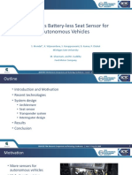 A Wireless Battery-Less Seat Sensor For Autonomous Vehicles