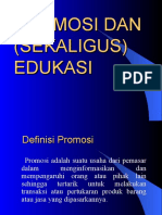 Promosi Dan Edukasi