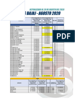 20 - Agosto - 2020 - Listado de Precios