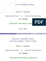 Figueiredo LxMLS2019 PDF