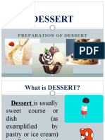 Lesson 1 - Dessert (Mise en Place)