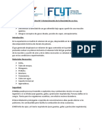 Trabajo Práctico #1 Determinación de La Densidad de Un Gas PDF