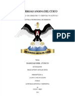 PDF Monografia de Danzas Del Cusco