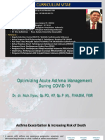 Optimizing Acute Asthma Management During COVID-19