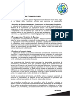 Los 10 Principios de Comercio Justo 2013 (Modificaciones Aprobadas en La AGM Rio 2013) - Spanish PDF