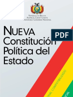 Bolivia Nueva Constitución Política del Estado