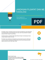 Landasan Filosifis Dan Paradigma