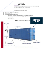 9-step container inspection checklist