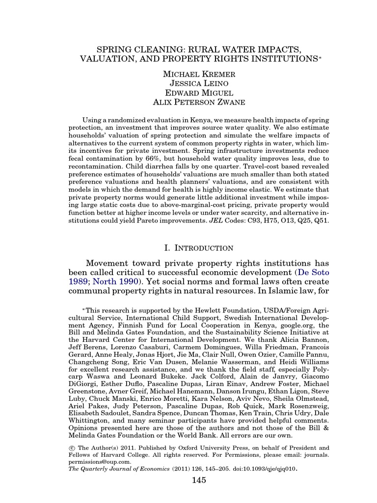 Paper Spring Cleaning | PDF | Water Quality | Standard Error