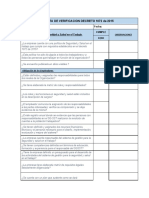 LISTA DE VERIFICACION DECRETO 1072 de 2015