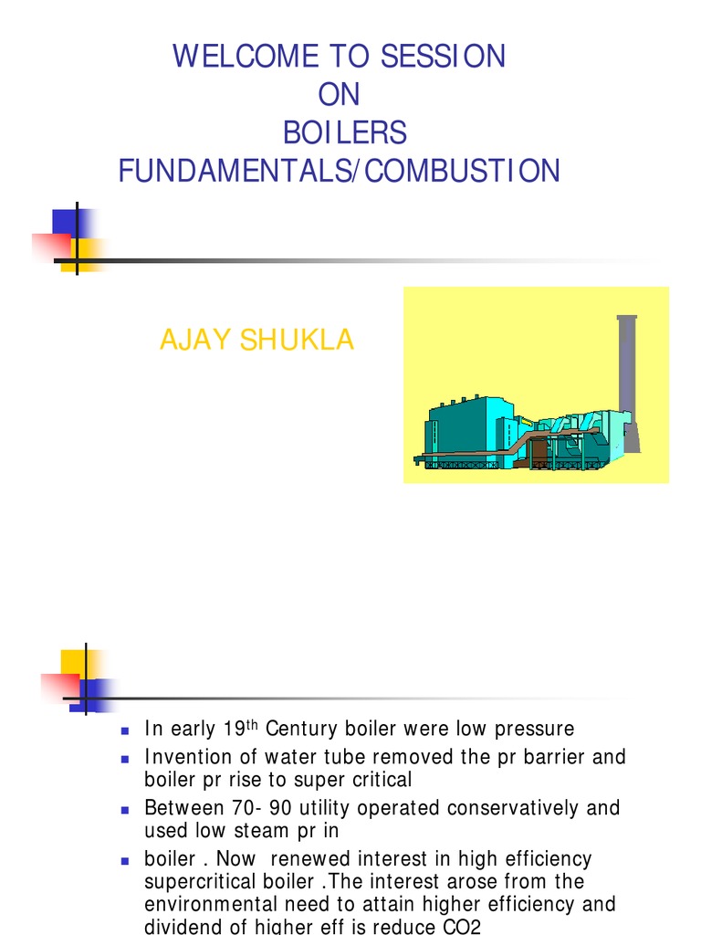 boiler fundamentals Boiler Combustion