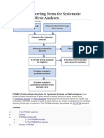 Preferred Reporting Items For Systematic Reviews and Meta-Analyses