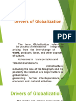 Drivers of Globalization