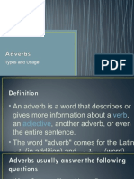 Adverb, Conjunction