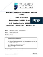 Operating System Administration - Oss2110c PDF