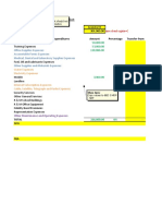 School Total MOOE Based On NEP Allowable Object of Expenditures Amount Percentage Transfer From