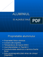 ALUMINIUL Si Aliajele Sale