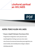 2aspek Psiko, Sosio, Kultural, Spritual Klien Dengan HIV