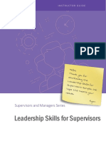 Supervisors and Managers Series 1