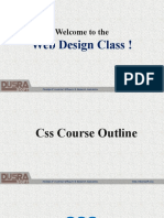 Welcome To The: Web Design Class !