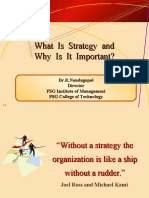 What Is Strategy and Why Is It Important? What Is Strategy and Why Is It Important?
