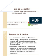 02EngContI-Resposta Temporal Sistemas Lineares-2a Ordem