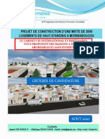 2000 Logements Critères de Candature