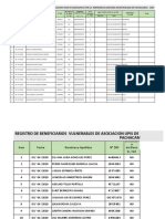 Registro de Donaciones - Municipalidad Pachacamac